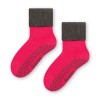 Detské protišmykové froté ponožky ružová 2 - Veľkosť: 29-31