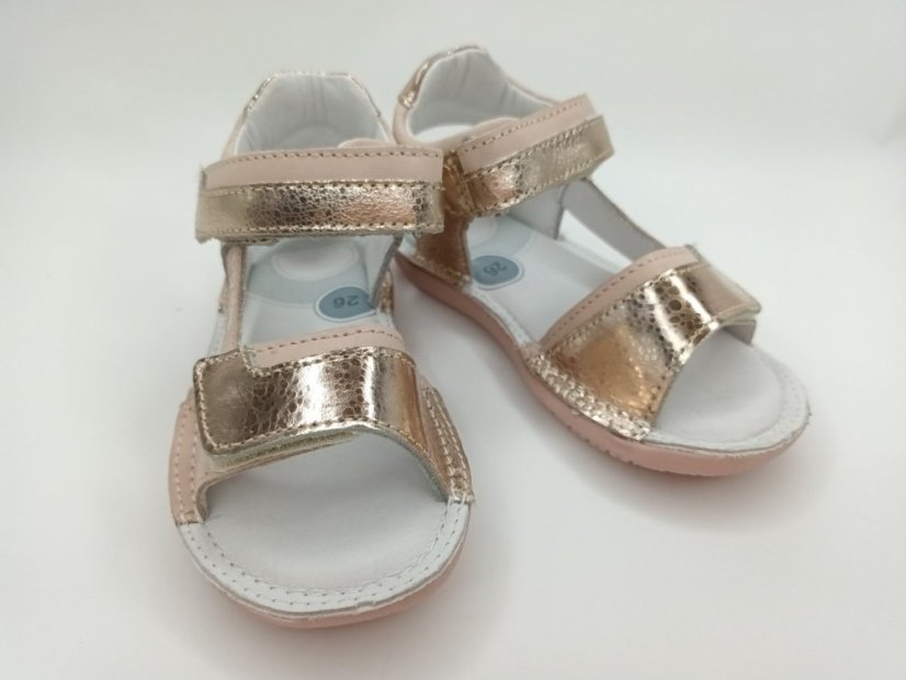 D.D.Step Ružové Barefoot sandálky Baby pink - Veľkosť: 26