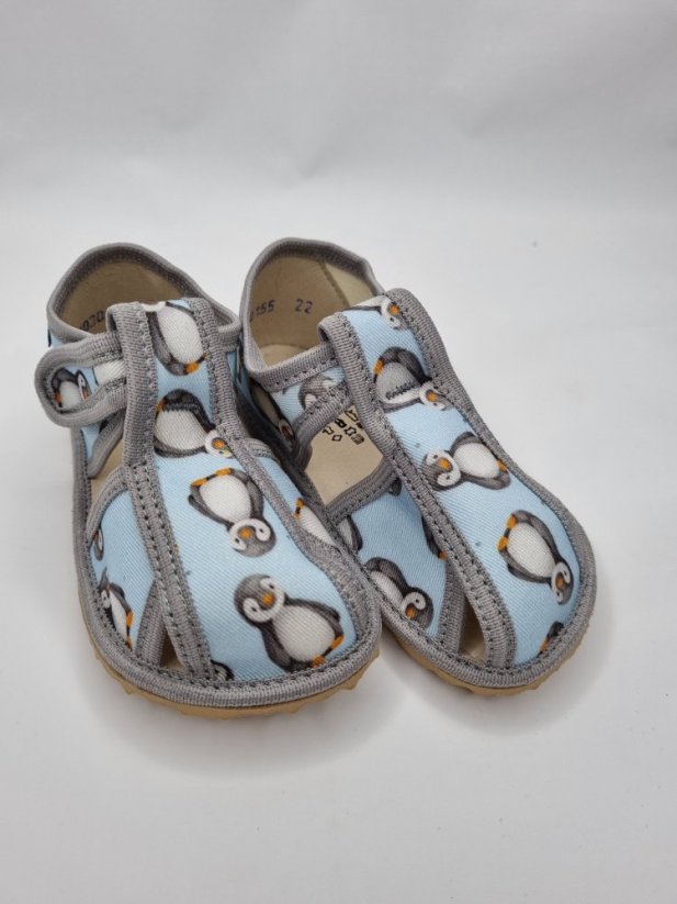 Detské flexi papuče RAK- tučniak modrý - Veľkosť: 26