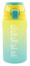 Fľaša na pitie TRITAN 550 ml - Ombre Mix oranžová-žltá