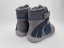 Zimné kožené barefoot topánky D.D.step dark grey