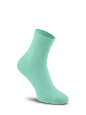 ROMSOK tradičné detské hladké ponožky zo 100% bavlny Tatrasvit zelená