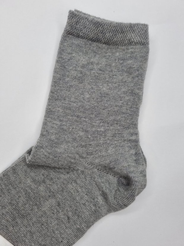 Ponožky vysoké Wola sivá - Veľkosť: 33-35