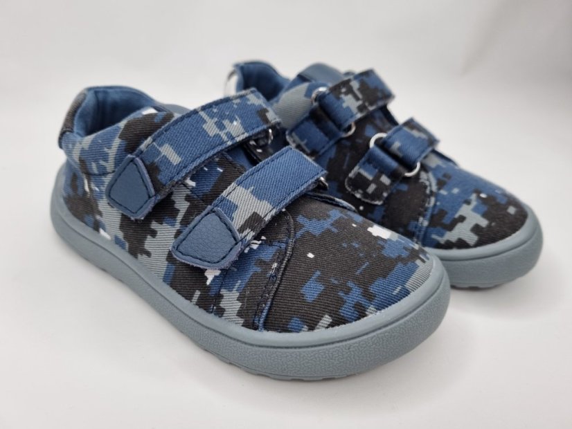 Vychádzková barefoot obuv Protetika  Roby blue - Veľkosť: 28
