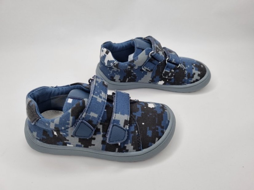 Vychádzková barefoot obuv Protetika  Roby blue - Veľkosť: 33