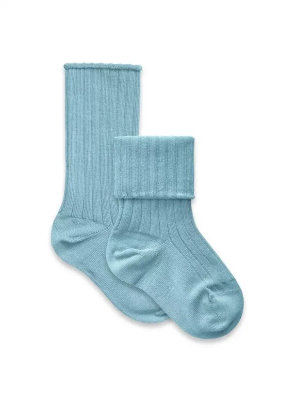 DIO detské ponožky/podkolienky z BIO bavlny tatrasvit modré - Veľkosť: 23-26