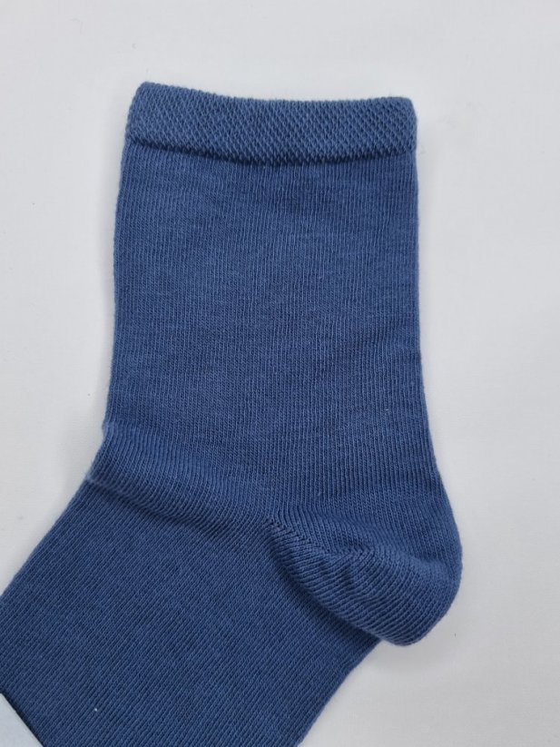 Ponožky vysoké Wola tmavá modrá - Veľkosť: 27-29, Farba: Modrá tmavá
