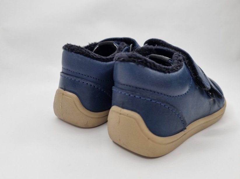 Zimná obuv barefoot ELF STEP TEX 2Be38T/3 navy blue - Veľkosť: 20