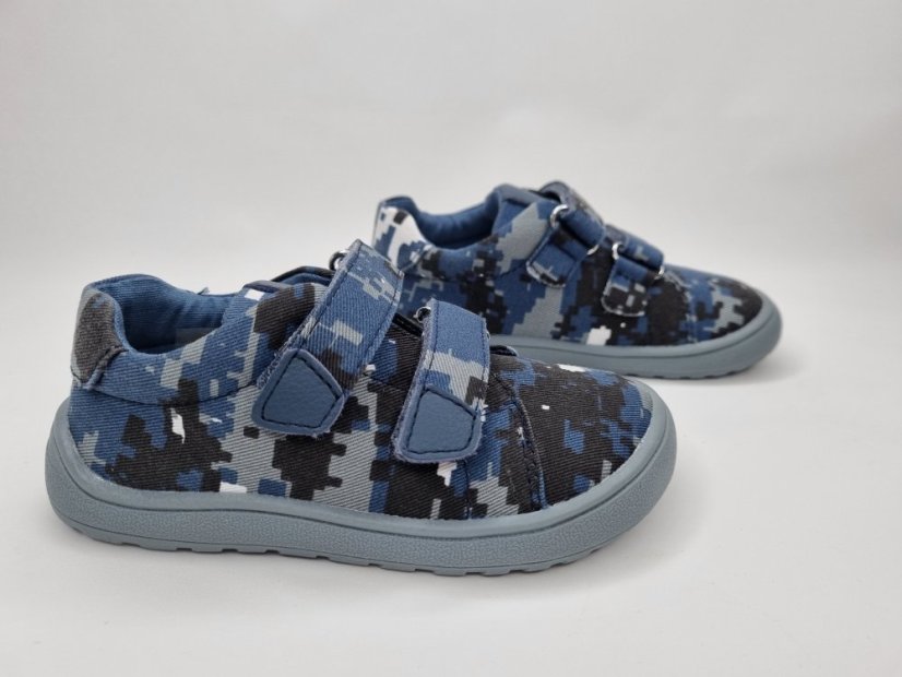 Vychádzková barefoot obuv Protetika  Roby blue - Veľkosť: 19
