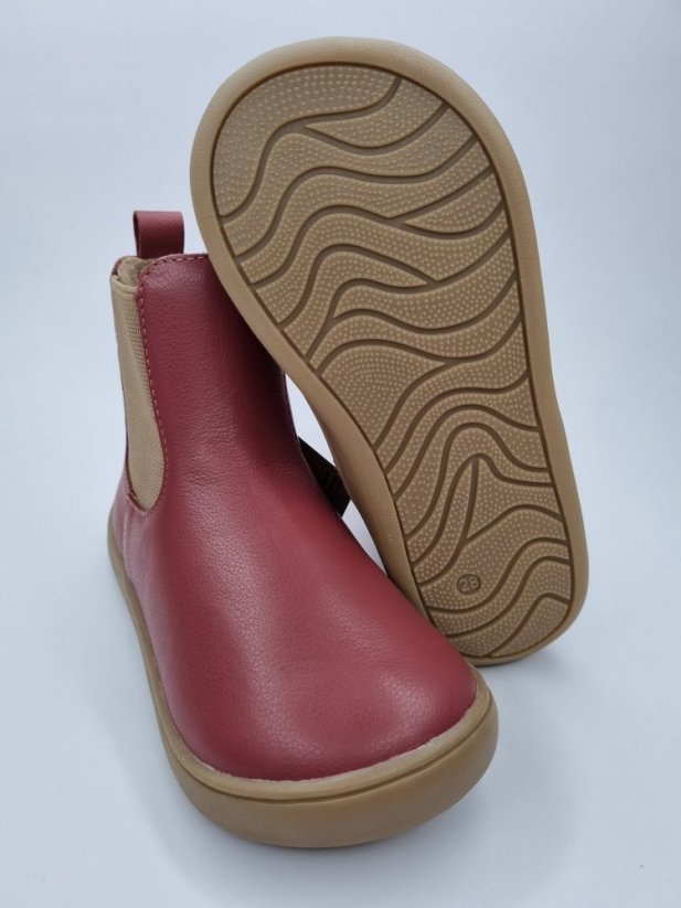 Vychádzková obuv barefoot Protetika Tita terakota