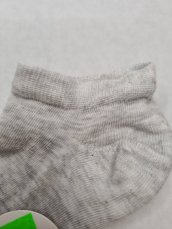 Ponožky členkové Wola Soft Cotton sivá