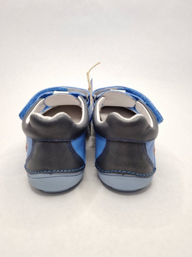 Kožené barefoot sandálky D.D.Step Sky Blue - Veľkosť: 35