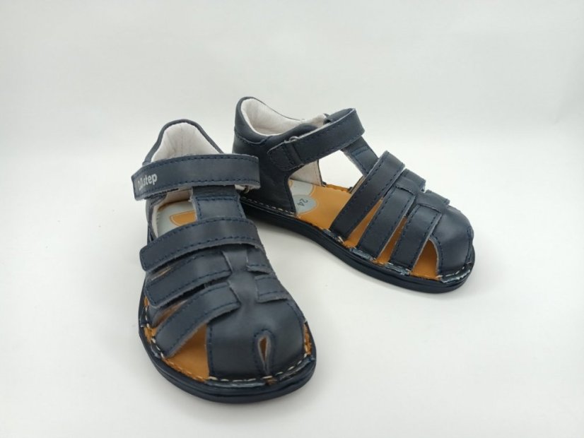 Barefoot Sandálky D.D.Step Royal Blue - Veľkosť: 20