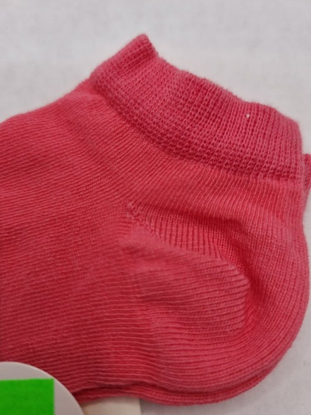Ponožky členkové Wola Soft Cotton ružová - Veľkosť: 18-20, Farba: Ružová