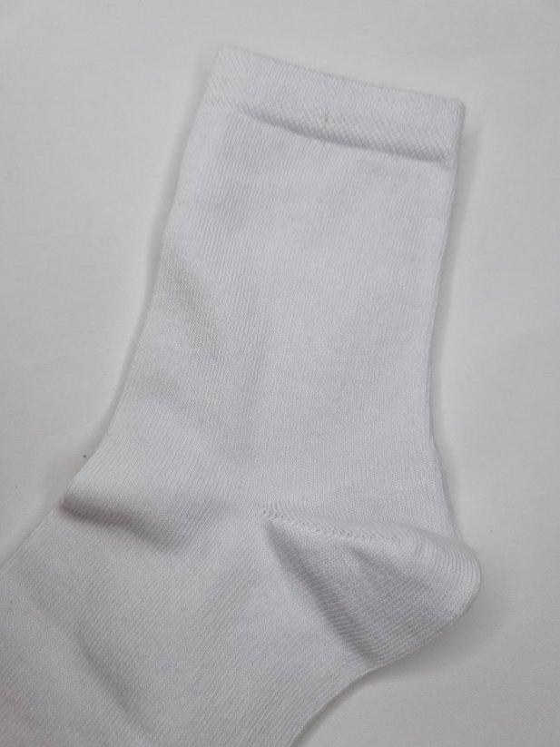 Ponožky vysoké Wola biela - Veľkosť: 21-23, Farba: Biela