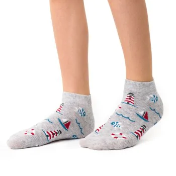 Detské ponožky Stevens nižším lýtkom námornické - Veľkosť: 26-28