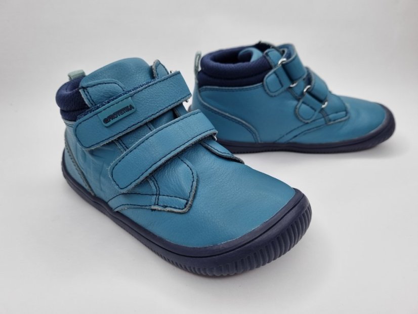 Vychádzková obuv barefoot Protetika Tendo denim - Veľkosť: 19