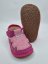 Textilné barefoot sandálky Pegres ružové - Veľkosť: 20