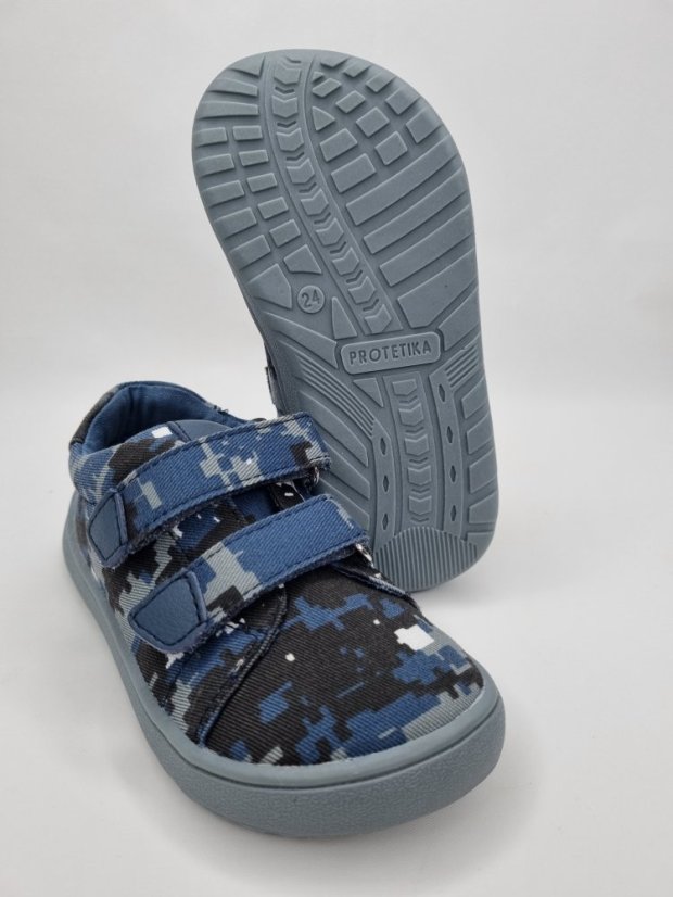 Vychádzková barefoot obuv Protetika  Roby blue - Veľkosť: 34