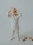 DUCIKA klasické detské pančušky zo 100% bavlny s trakmi biela - Veľkosť: 60, Farba: Biela