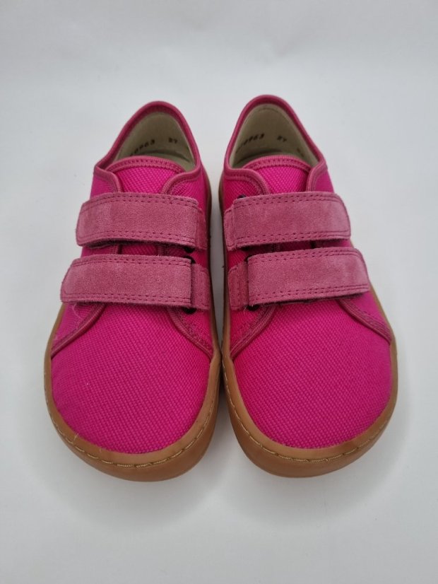 Barefoot tenisky Froddo canvas fuxia II - Veľkosť: 35