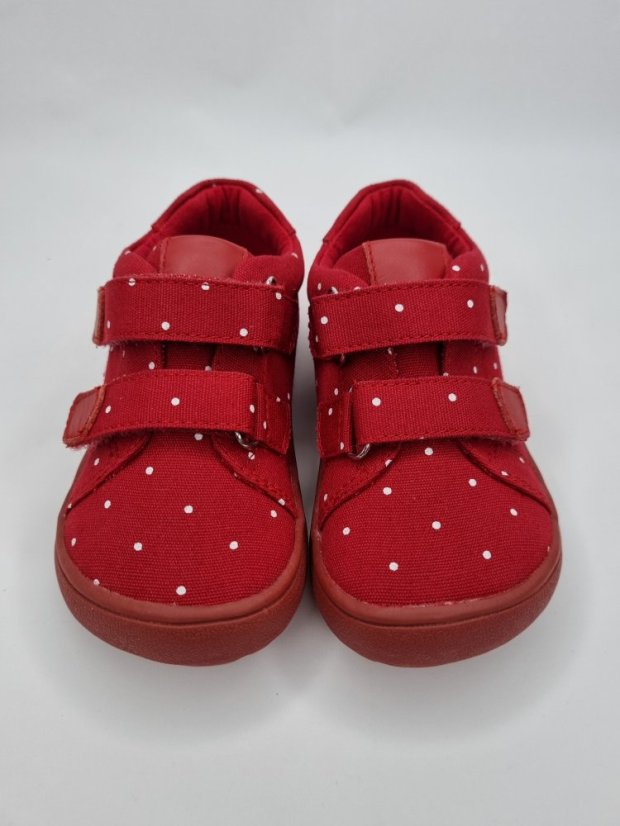 Vychádzková barefoot obuv Protetika  Roby red - Veľkosť: 30