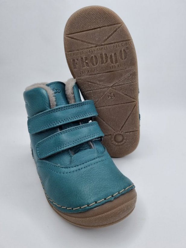 Detské zimné kožené topánky Froddo Ankle Boots - PAIX WINTER - Veľkosť: 27