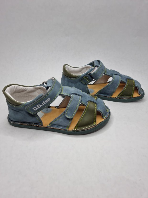 Barefoot Sandálky D.D.Step Bermuda Blue - Veľkosť: 30
