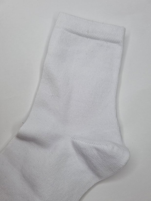 Ponožky vysoké Wola biela - Veľkosť: 24-26