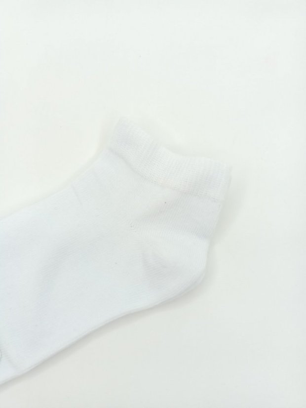 Detské ponožky Steven s nižším lýtkom biela - Veľkosť: 23-25