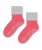 Detské protišmykové froté ponožky ružová