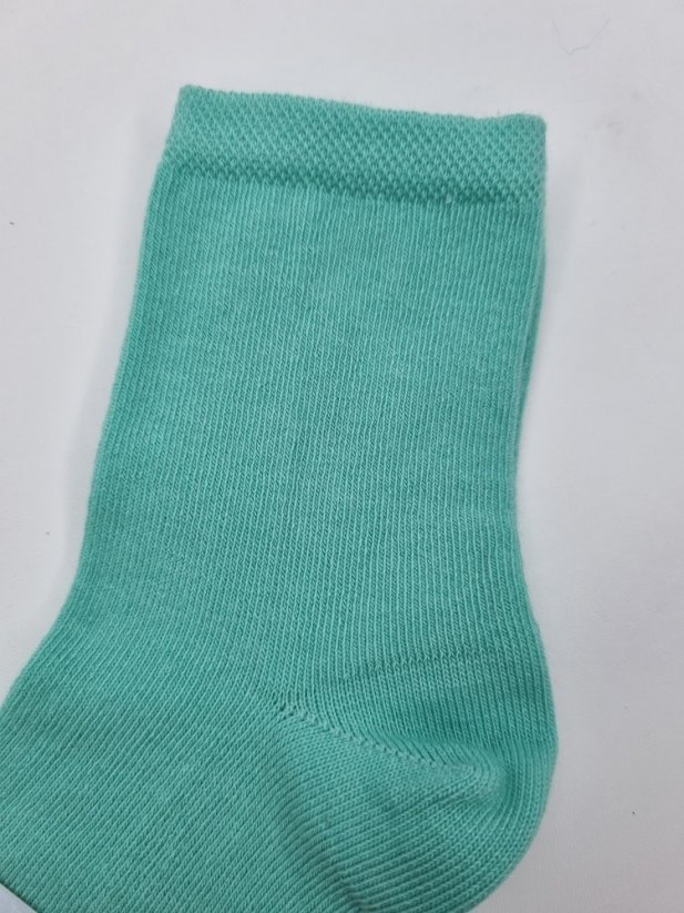 Ponožky vysoké Wola tyrkys - Veľkosť: 21-23