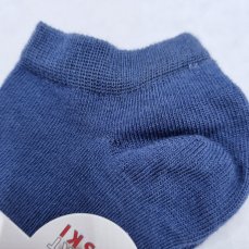 Ponožky členkové Wola Soft Cotton tm. modrá