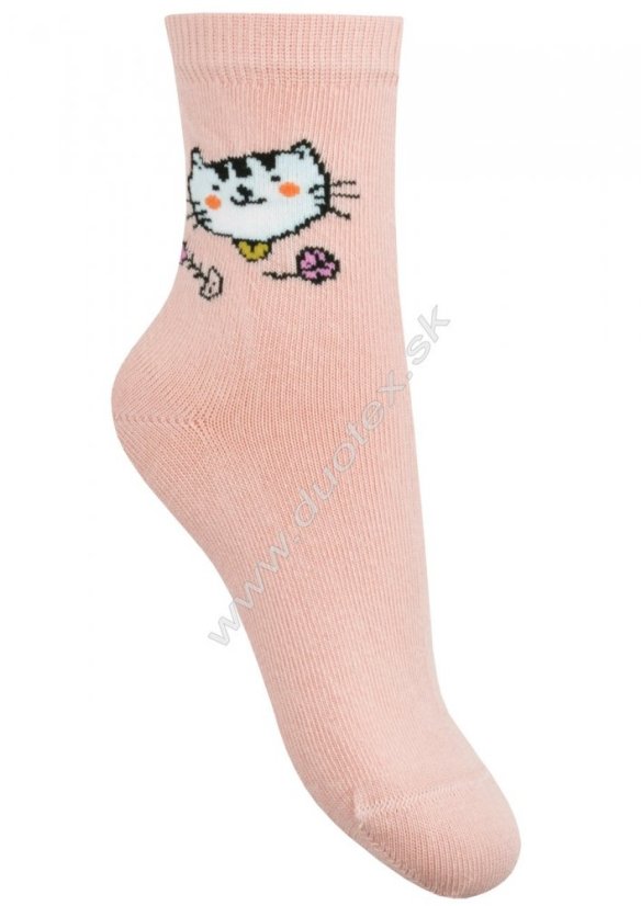 Detské ponožky Mačička - Veľkosť: 30-32