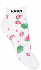Detské ponožky Steven s nižším lýtkom - melón