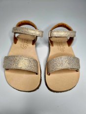 Sandálky barefoot Froddo gold Shine