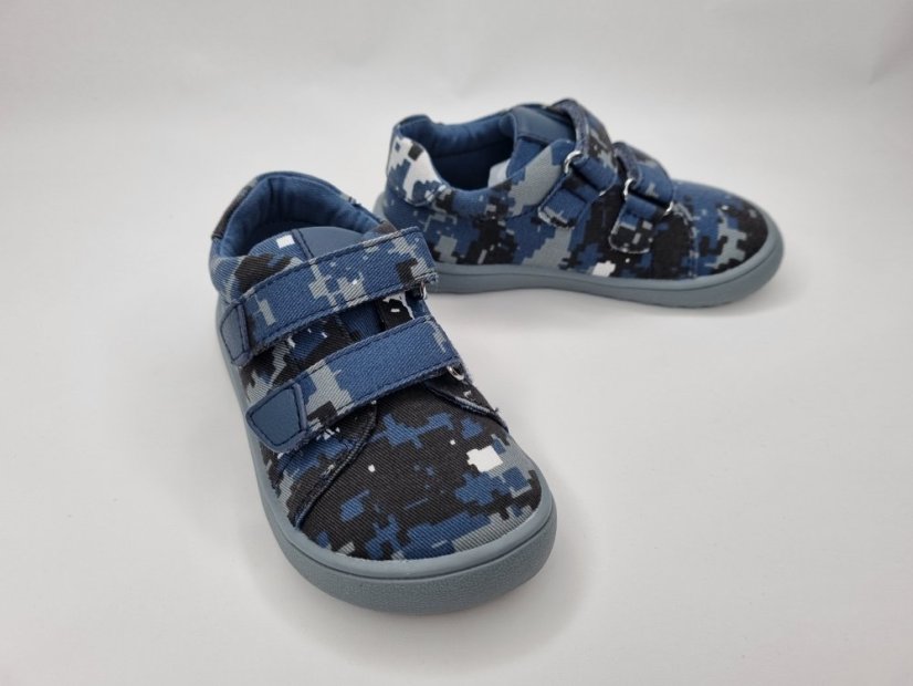 Vychádzková barefoot obuv Protetika  Roby blue - Veľkosť: 19
