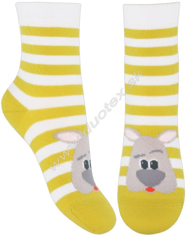 Detské ponožky Zvieratko - Veľkosť: 21-23