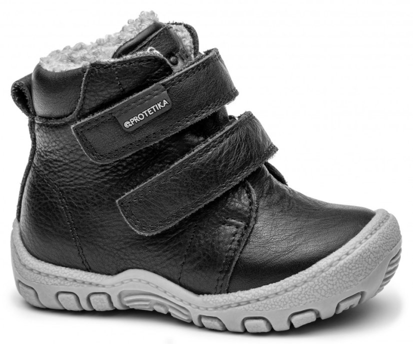 Zimné vyššie čižmičky Protetika Bastien black s pro-tex membránou - Veľkosť: 25