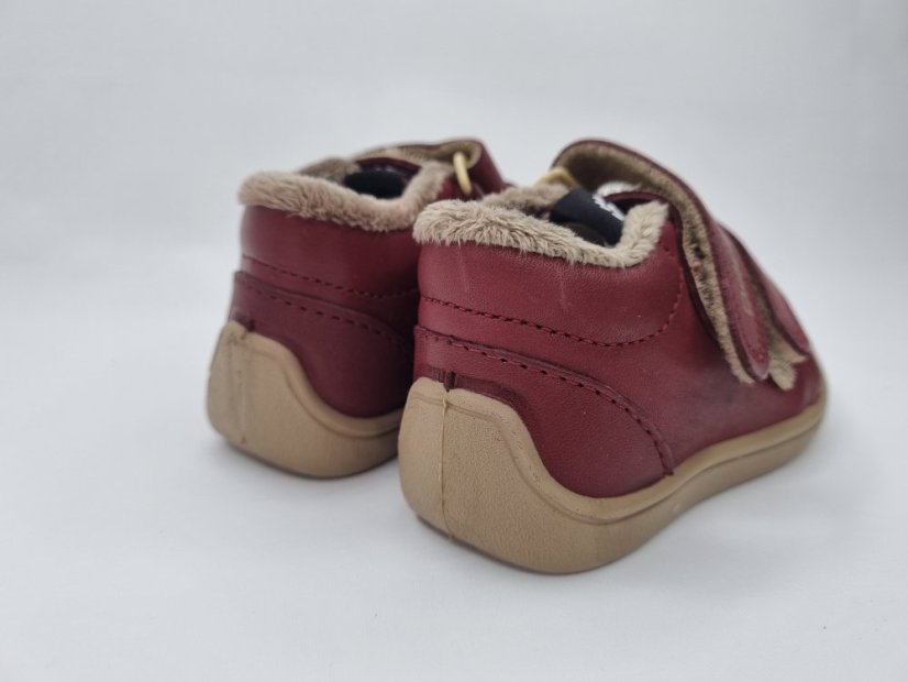 Zimná obuv bar3foot ELF STEP TEX 2Be38T/1 burgund - Veľkosť: 29