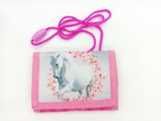 Detská textilná peňaženka - Seria 6 - Horse
