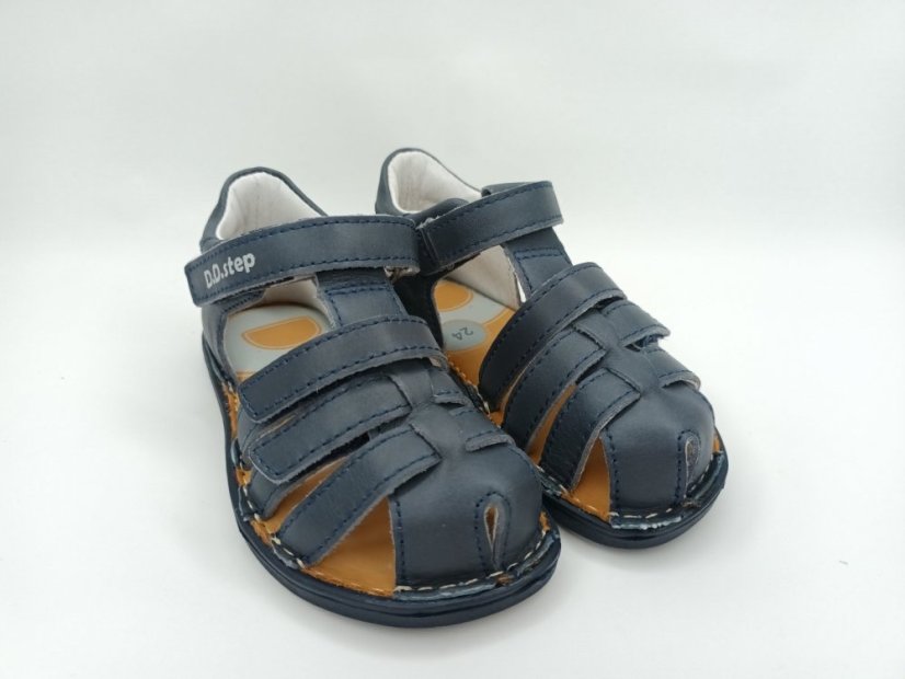 Barefoot Sandálky D.D.Step Royal Blue - Veľkosť: 30