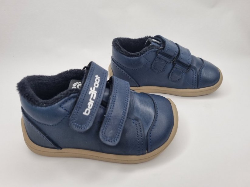 Zimná obuv barefoot ELF STEP TEX 2Be38T/3 navy blue - Veľkosť: 26