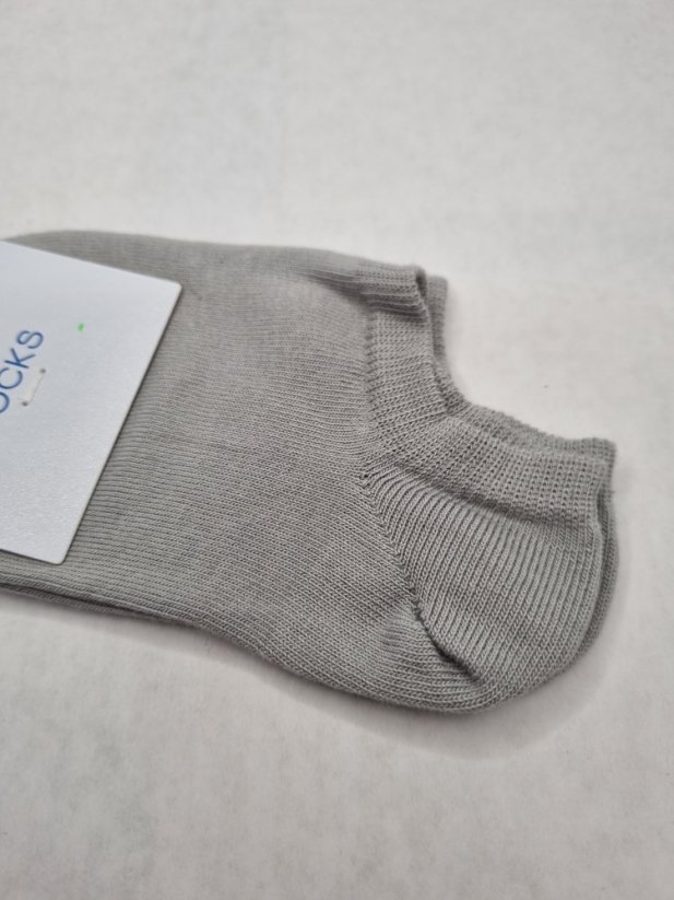 Ponožky členkové Wola socks sivé - Veľkosť: 30-32, Farba: Šedá