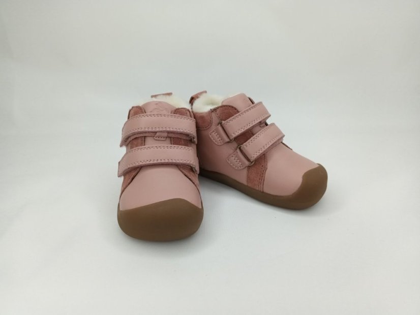 Zimné čižmičky barefoot Bundgaard Bloom tex rose - Veľkosť: 22