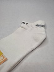Ponožky členkové Justik Duotex biela