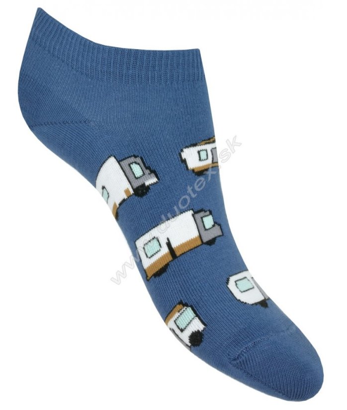 Detské členkové ponožky kamion - Veľkosť: 36-38