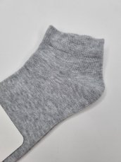 Detské ponožky Steven s nižším lýtkom sivé