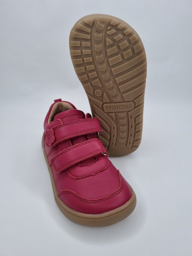 Vychádzková barefoot obuv Protetika Kimberly red - Veľkosť: 21