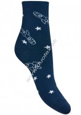 Detské vzorované ponožky Raketa
